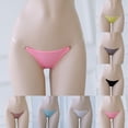 thumbnail image 4 of ​Sexy Women See-Through Panties Low-Rise G-String Thongs Lingerie Underwear, 4 of 9