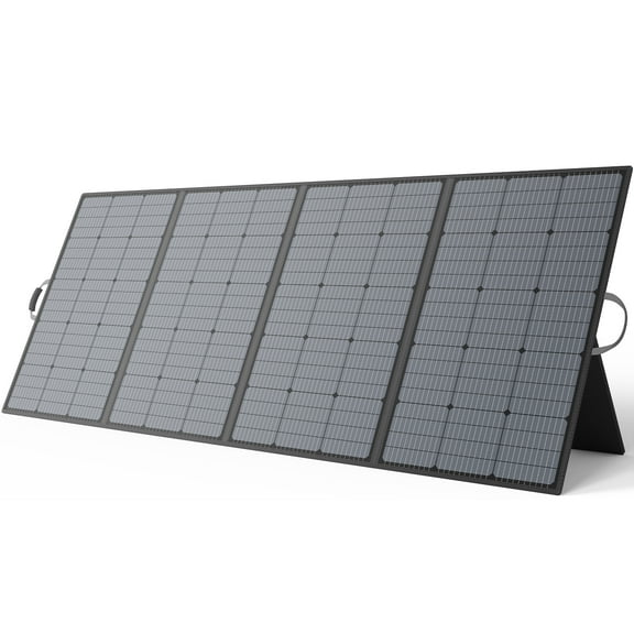 400 Watt 31V 12A Portable Solar Panel 23.5% High Efficiency IP67 Waterproof Solar Panel Kit with Adjustable Kickstand for Jackery Explorer Power Stations 2000Wh Solar Generators
