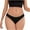 Black, variant on dazeni Nylon Thong for Women Breathable No Show Seamless Underwear Thong Invisible Soft Panties Ladies Underpants