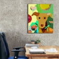 thumbnail image 3 of Epic Graffiti 'Terrier With Flower' by Holly McGee, Canvas Wall Art, 26"x30", 3 of 8
