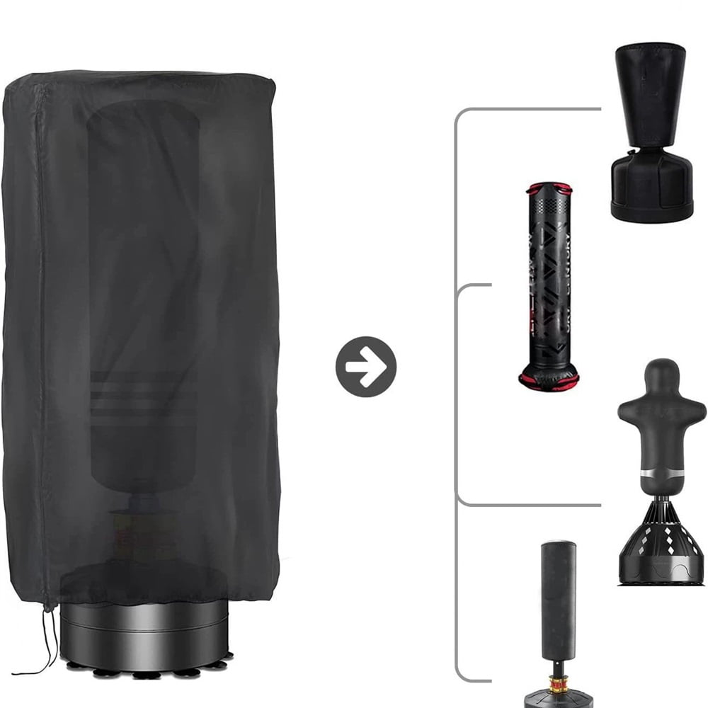 Freestanding Punching Bag Cover - Outdoor Waterproof, Standing Heavy Bag Protective Cover for Boxing Bag (43x28in)