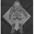 thumbnail image 2 of Astronaut Space Celestial Spirit Womens Slim Fit Graphic Tee Brisco Brands M, 2 of 4