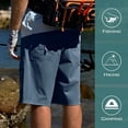 thumbnail image 6 of KastKing ReKon Men’s Fishing Cargo Shorts, Quick Dry Outdoor, 6 of 15