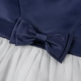 thumbnail image 5 of 2-9T Flower Girls Wedding Embroidery Dress V-Neck Backless Top Party Gown, 5 of 7