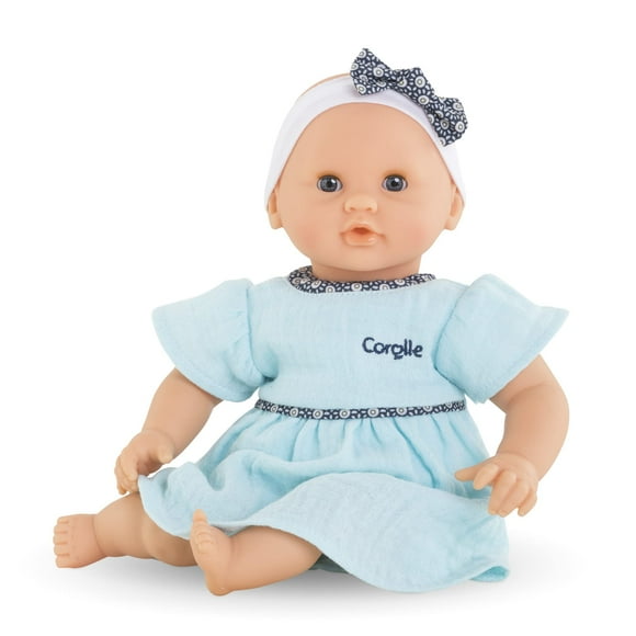 Corolle Bébé Calin Maud Baby Doll - 12 Soft Body Doll, Sleeping Eyes That Open and Close, Vanilla-Scented, Mon Premier Poupon Collection for Ages 18 Months and up