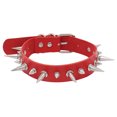 thumbnail image 1 of Collar de cuero estilo Harajuku europeo y americano, collar de cuero Punk Rock negro, tendencia gótica, joyería Sexy roja（2 piezas） LingWen 9024715026026, 1 of 1