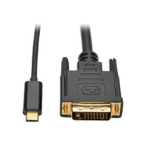 Tripp Lite USB C to DVI Adapter Converter Cable 1080p Type C to DVI 6ft (U444-006-D)