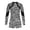 Black White Leopard, variant on iiniim Kids Long Sleeve Gymnastics Leotard Ballet Dance Biketard Short Unitard Dancewear