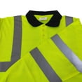thumbnail image 2 of Class 3 Safety Shirts Long Sleeve Polo Workwear for Men （Yellow，XL）, 2 of 6