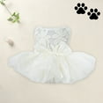 thumbnail image 3 of Fashionable Blingbling Tutu Dress With Elegant Lace For Extra Small And Small Puppies Perfect For Parties And Festive Celebrations, 3 of 4