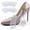 Type E, variant on WILLED 6PCS Invisible Gel Heel Grips for Women’s Shoes Soft Silicone Heel Pads Prevent Blisters and Slipping Self-Adhesive Cushions for High Heels Flats Boots Comfortable Shoe Inserts for Loose Shoes