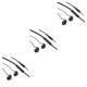 thumbnail image 2 of Inteprter Auriculares antirruido para dormir con micrófono Auriculares intrauditivos con cancelación de ruido Dispositivo Dormitorio Individual Type1 NO1, 2 of 6