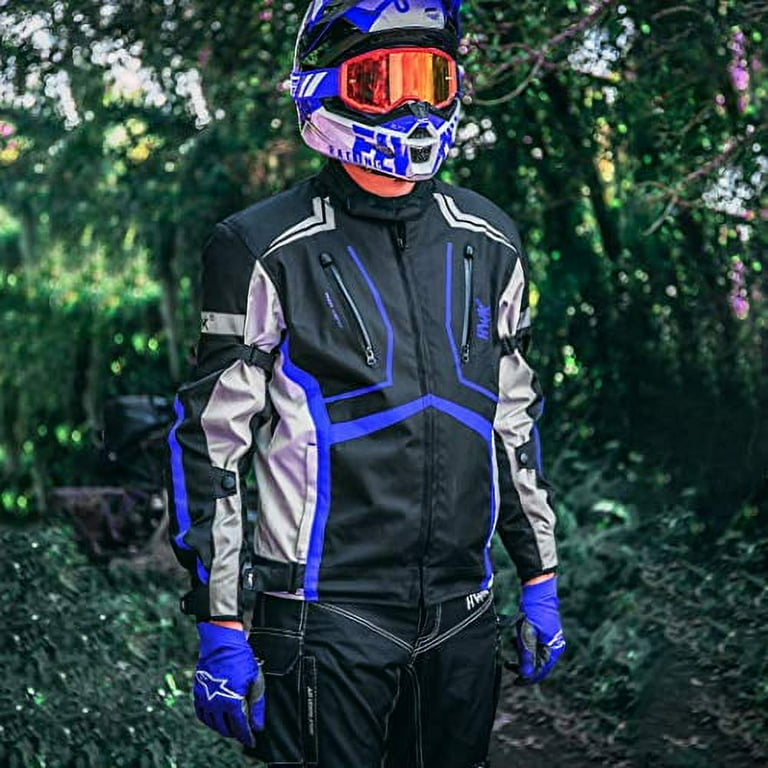Fabric motorcycle shop jacket