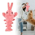 thumbnail image 2 of Soft Disk Lobster Interactive Dog Toy Upgraded Puppy Toy Suitable for Small Dogs To Move and Interestingly. Sturdy Pet Toy for Chewing and Teething, 2 of 5