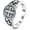 SIZE 6, variant on St Benedict Exorcism Ring 925 Sterling Silver Catholic Ring St Benedict Jewelry For Men Women