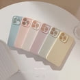 thumbnail image 2 of Funda de teléfono de TPU de Color sólido para Iphone, carcasa Simple de moldeo por inyección, estilo Ins, 14, 13, 12, 11 Pro Max, X, XR, XSMAX, 7, 8 Plus, SE, 2 of 5