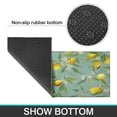 thumbnail image 7 of Lemon Teal Kitchen Rugs and Mats Sets Of 2,Kitchen Decoration Rugs,Rubber Backing Non-Slip Floor Mat for Sink Washable Waterproof Laundry Room Runner Rugs, 7 of 7