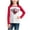 Red #A, variant on Kids Long Sleeve Tops Valentines Day Gifts Boys Girls Crewneck Raglan Shirt Love Heart Print Spring Casual Tees (7-8 Years, Red)