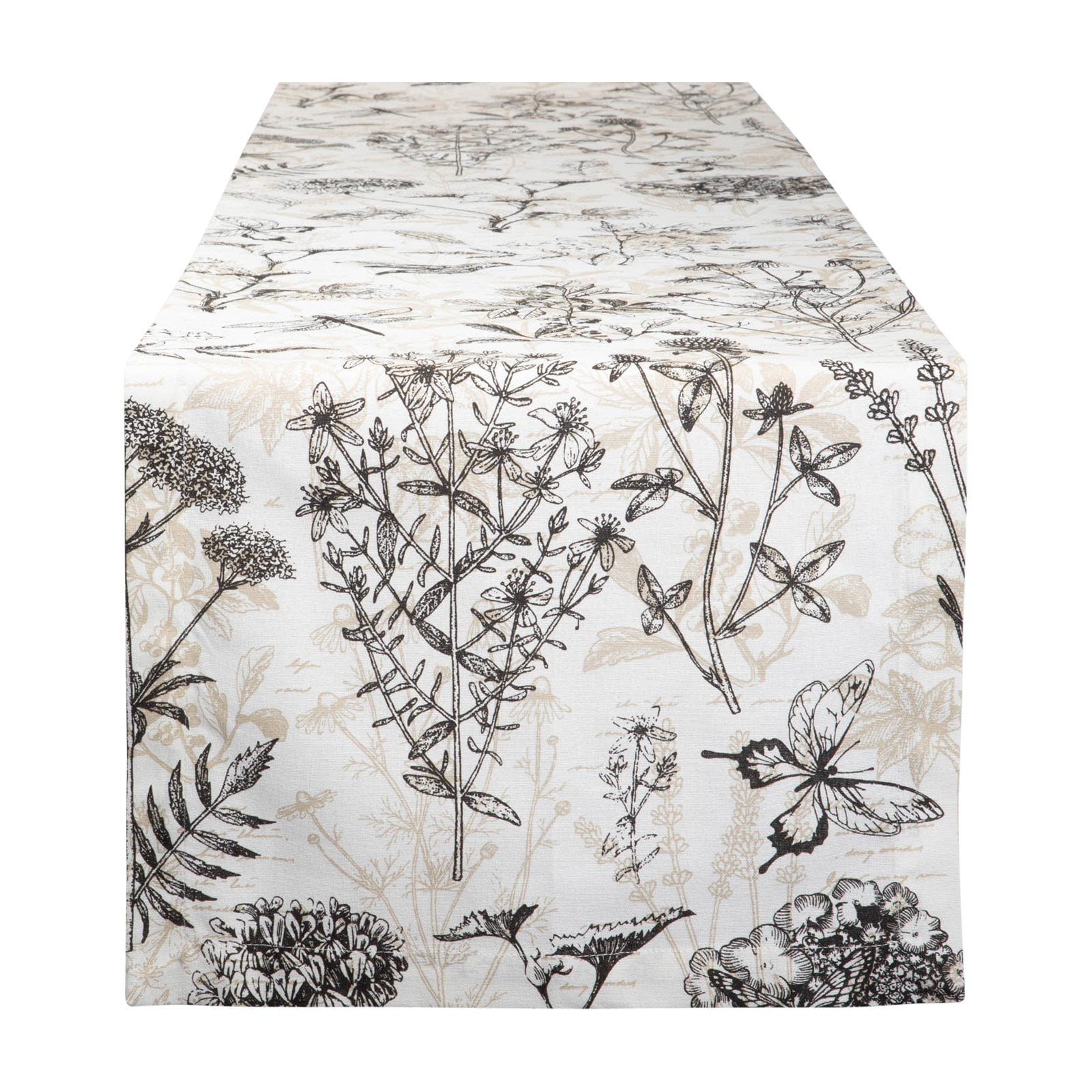 DII Botanical Print Table Runner
