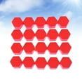 thumbnail image 2 of Chidian 20pcs Wheel Lug Nut Covers Bolts Covers Screw Protect Caps 21mm (Red), 2 of 9