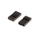 thumbnail image 3 of 100 Piezas de Conectores de Cables de Alambre de Puente DUPONT Shell de 2,54mm de Plàstico de Negro Macarena Cabeza de Dupont, 3 of 4