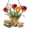 A, variant on Book & Flower Acrylic Suncatcher Window Hanging, 7.87-Inch Clear Vintage Floral Book Art Decor, Spring Gift for Women Teachers Graduation