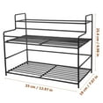 thumbnail image 2 of unbranded Estante Organizador De Condimentos Para Cocina Con Moderno En Negro, 2 of 8