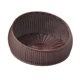thumbnail image 4 of Cama de mimbre para gatos, resistente a los arañazos, para las cuatro estaciones, resistente al desgaste, transpirable y de fácil mantenimiento. Café, 4 of 9