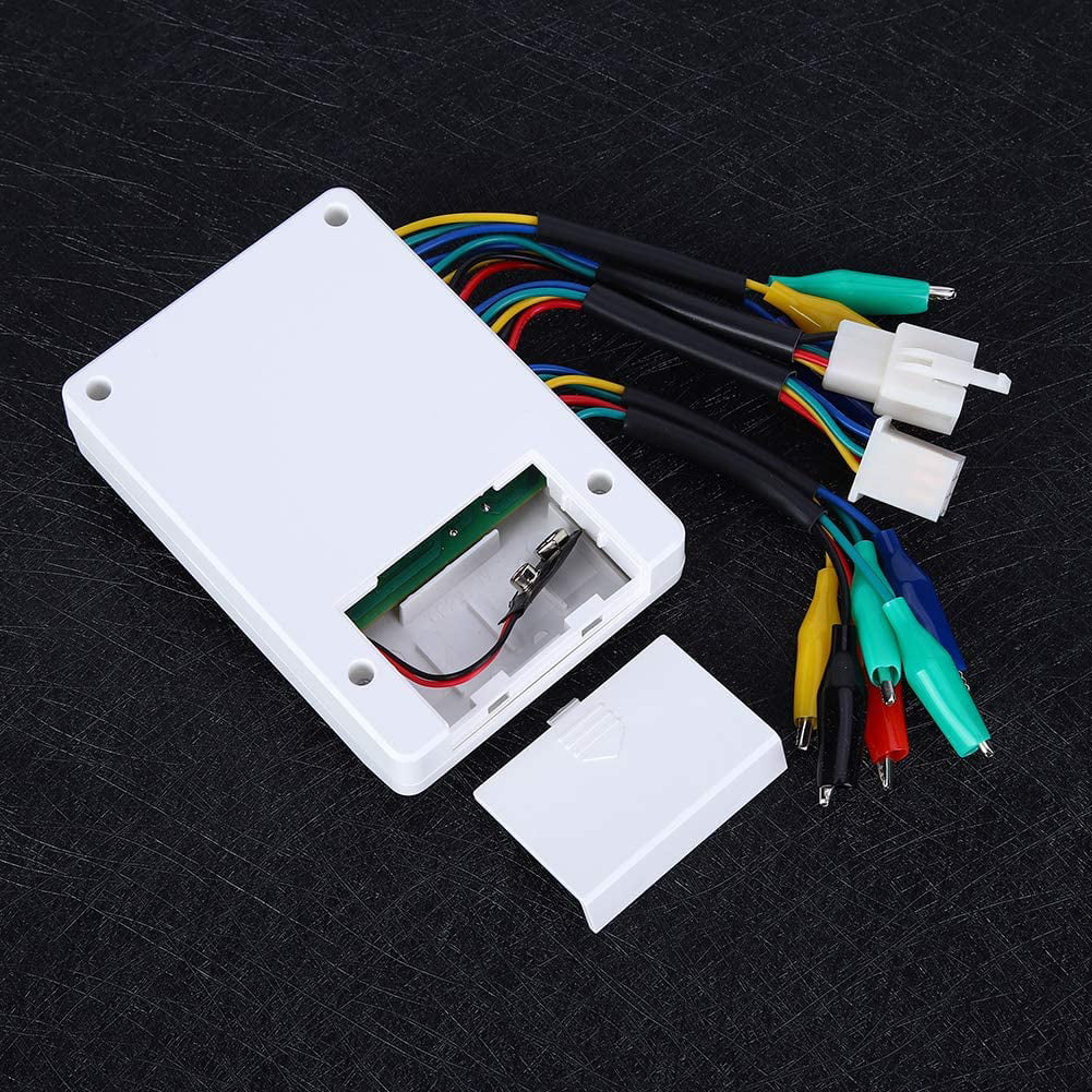 E-Bike Detector with English Manual for DIY Automotive Woker 9V Battery Powered Brushless Electric Car Motor Tester Scooter Motors Controller 