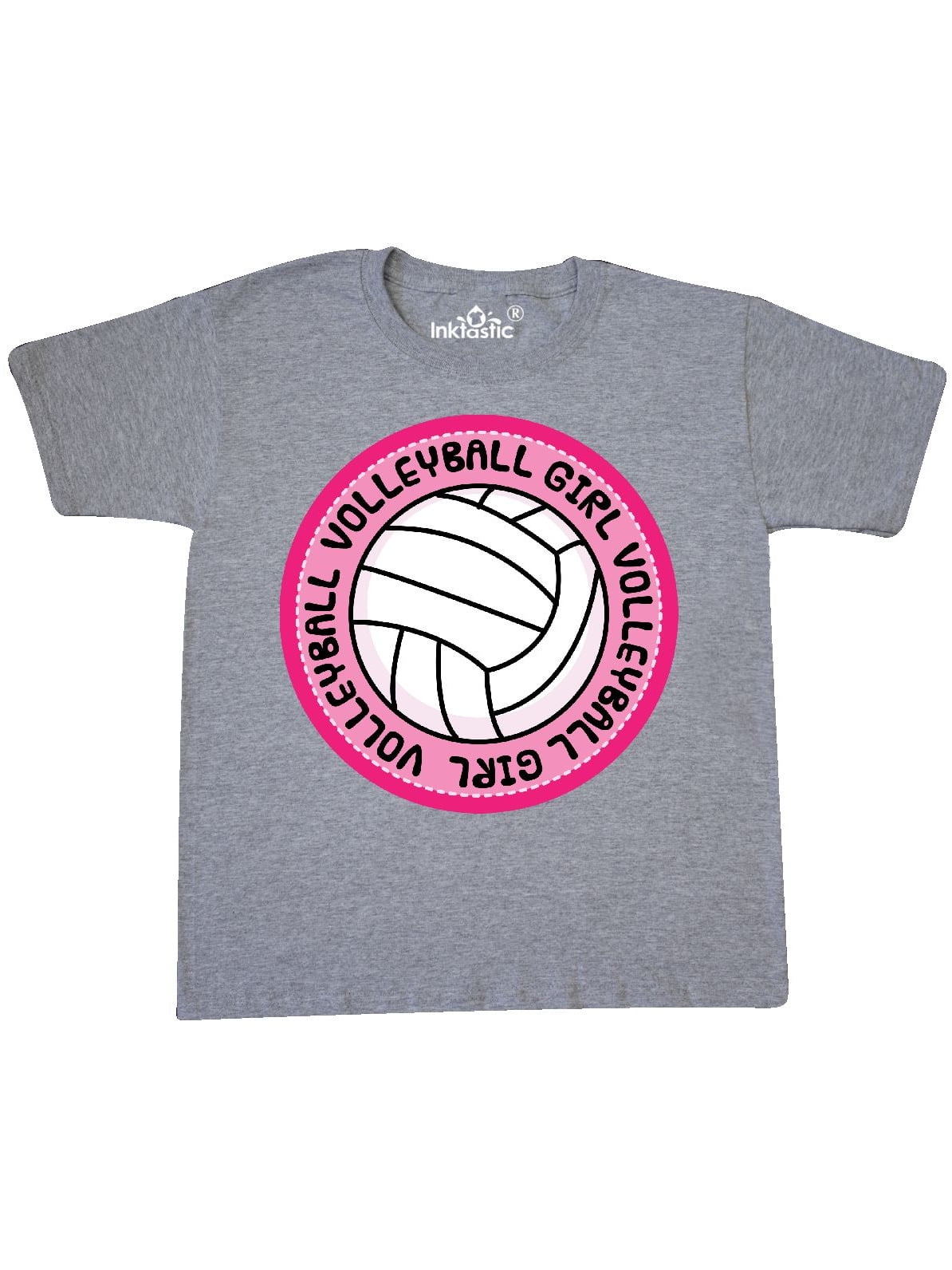 INKtastic Volleyball Girl Youth TShirt