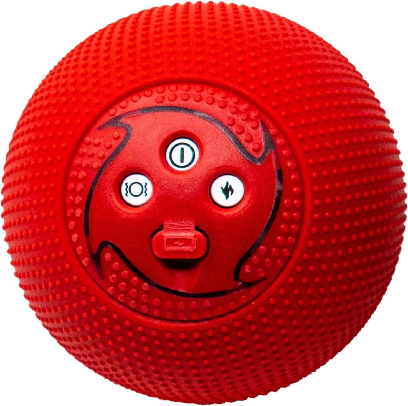 MyoStorm Mini Meteor Heating Vibrating Massage Ball Roller for Muscle Recovery Therapy and Pain