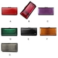 thumbnail image 3 of Sonducket Cartera larga de cuero con cierre de cremallera, monedero de almacenamiento de dinero, portatarjetas de crédito y débito, bolso de Type3 NO3, 3 of 6