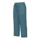 thumbnail image 3 of Pantalones de Lino Mujeres Outfits de Vacaciones Casual Elástico de la Cintura Cordón Suelto Recto Tubo Capris para la Playa de Verano, 3 of 5