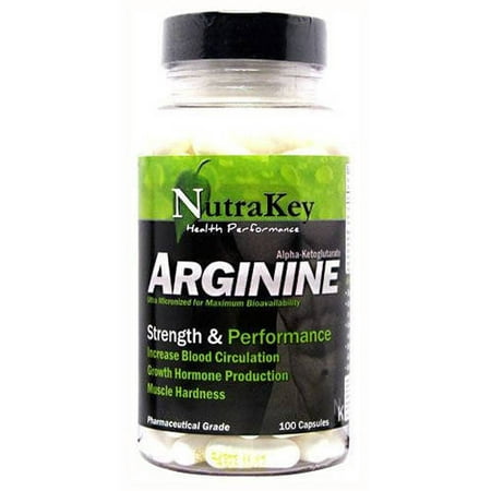 Nutrakey Arginine, 100 CT