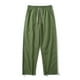 thumbnail image 3 of Pantalones largos y pantalones de lino para hombre, pantalones casuales de lino de gran tamaño, sueltos y rectos, pantalones para hombre., 3 of 4