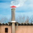 thumbnail image 4 of SHISUYAN 1pc Waterproof Chimney Rain Cover Smokestack Funnel Rain Shield, 4 of 5