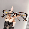 thumbnail image 2 of "Tea Bean Style Blue Light Filter Reading Glasses +1.50 Magnification for Men & Women", 2 of 6
