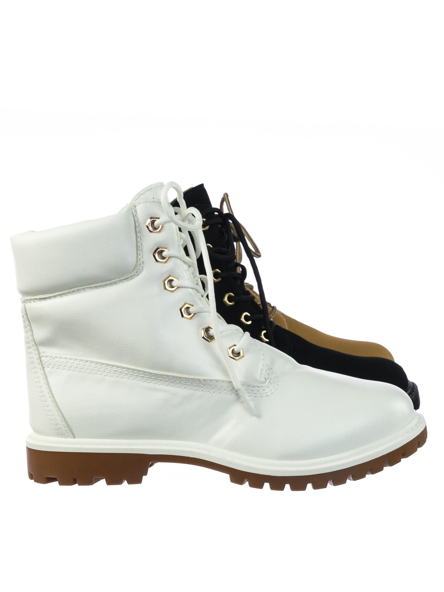 bamboo white boots