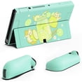 thumbnail image 6 of PlayVital ZealProtect Soft Protective Case for Nintendo Switch OLED, Flexible Protector Joycon Grip Cover for Nintendo Switch OLED with Thumb Grips & ABXY Direction Button Caps - Lemonade Kitty, 6 of 8