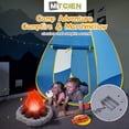 thumbnail image 2 of Tienda de campaña MITCIEN para niños con juego de fogata y frutas de juguete, 2 of 8