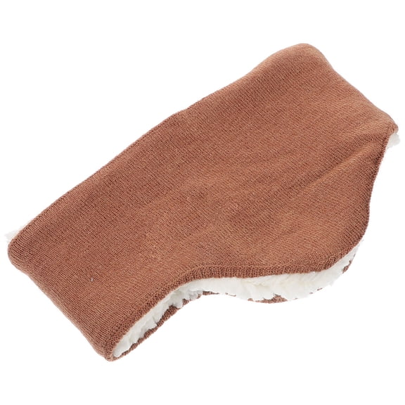 Tineasur Brown Ear Muffs for Sleeping Comfortable Elastic Ear Covers for Adults