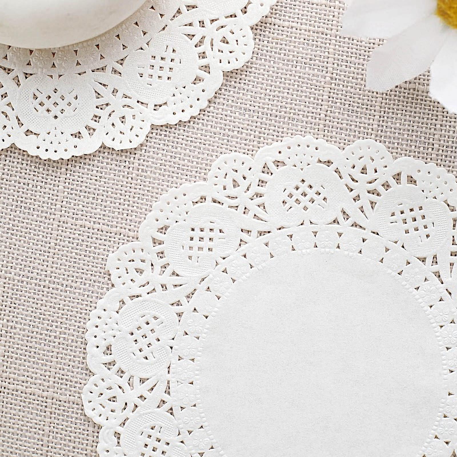 Bulk Round Lace Doily 4 inch 1000 Count at Wholesale Prices – Bakers  Authority
