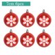 thumbnail image 3 of 5-10 cm 4-6 piezas de bolas de plástico para decoración navideña, adornos para árbol de Navidad, colgantes, decoración para fiestas en el hogar, regalo de Año Nuevo 2025, 3 of 5