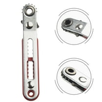 Elbow Head Small Ratchet Wrench 90 Degree Offset Screwdriver Handle With Bit Set Household Tools Set Ratchet Wrench Screwdrivers Fangkenuo