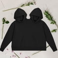 thumbnail image 4 of Esquirla Couple Hoodie Oversized Outerwear Fashionable Intimate Matching Sweatshirts black, 4 of 6