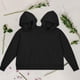 thumbnail image 4 of Sudadera con capucha para parejas, ideal para ver películas y hacer compras en interiores. negro, 4 of 6