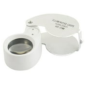 Unique Bargains Pocket Light Illuminated Magnifier Jewelry Eye 40X Magnifying Loupe