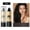 A, variant on WIFKLSIIPG Hair Chalk Temporary Hair Dye Hair Color Crayon Cover Natural Effect Hair Dye Hair Coloring Tool Lipstick Style Sweatproof Hair Covering White Hair