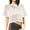 White, variant on Women's Mesh Fishnet Top Cover Up Short Sleeves T Shirts Lightweight Breathable Soft Summer Beach Layering Blouse