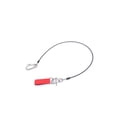 thumbnail image 1 of Sonducket Cordón de subacuático, de cuerda de acero inoxidable, Cable de seguridad largo, accesorios de cinturón de deporte de aguas Deportes acuáticos rojo/1 pulgada Sonducket OD024443-02, 1 of 6